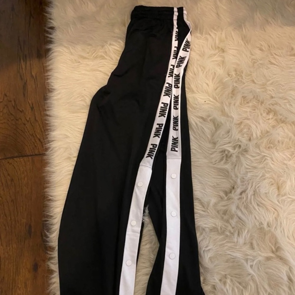 Pink sweat pants